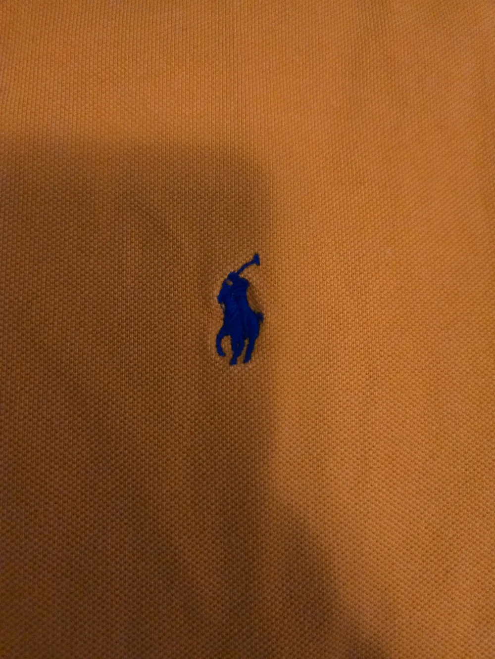 Polo Ralph Lauren Men’s Orange Classic Polo Shirt Xl Blue Pony